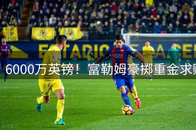6000万英镑！富勒姆豪掷重金求购皇马前锋